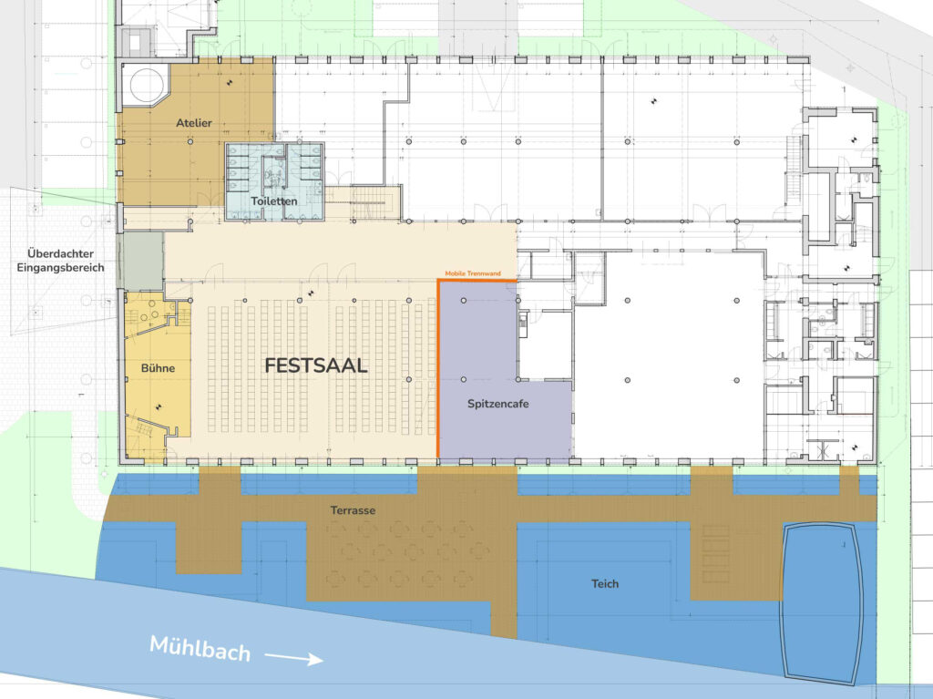Raumplan Festsaal