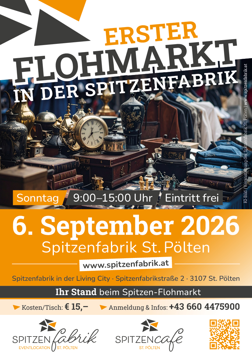 Flohmarkt in der Spitzenfabrik
